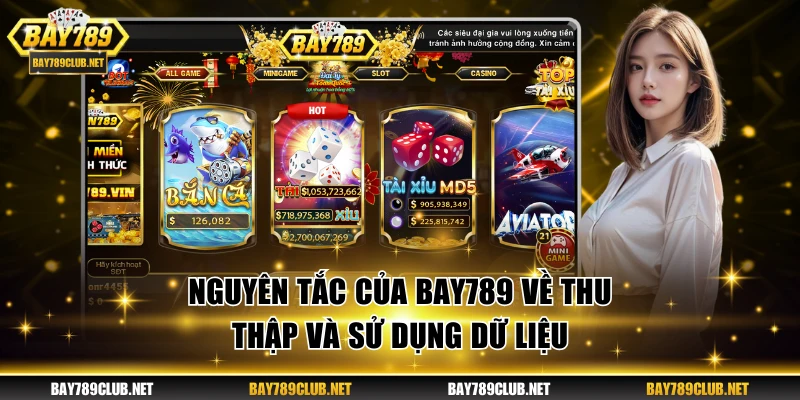 Chính Sách Bảo Mật BAY789 An Toàn 100% Đạt Chuẩn Quốc Tế Nguyên tắc của BAY789 về thu thập và sử dụng dữ liệu